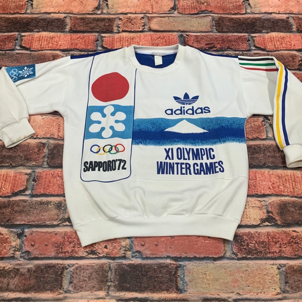 Vintage Adidas Winter Olympics Sapporo Crewneck